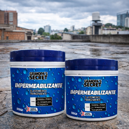 Impermeabilizante Transparante - Repara Filtraciones de Agua