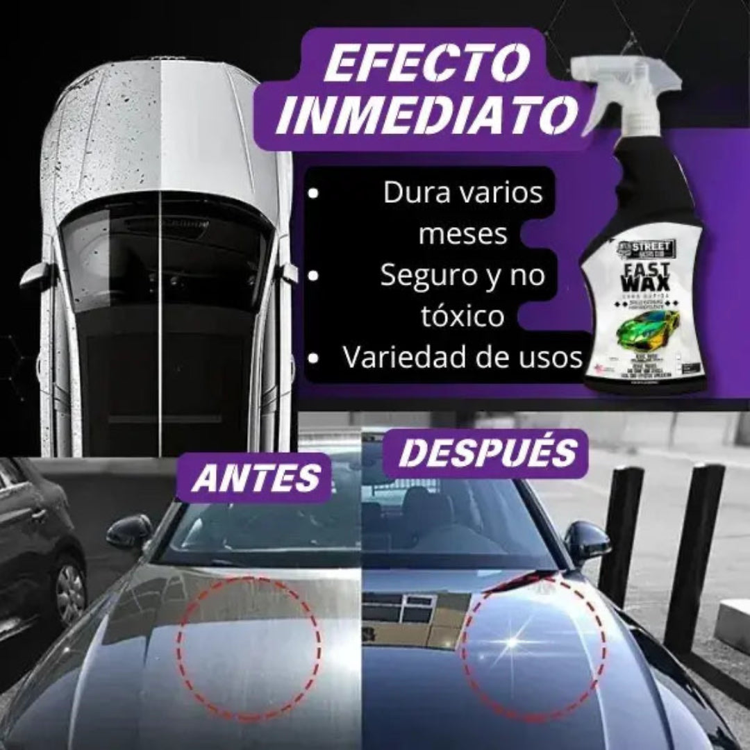 Super Porcelanizador Cera Auto Fast Wax (600 ml)