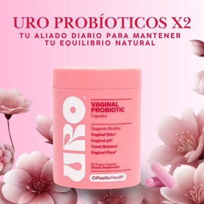 1 Frascos de Probiótico Vaginal URO
