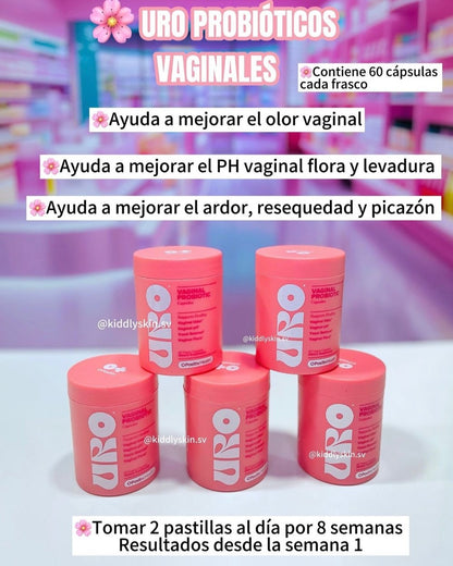 1 Frascos de Probiótico Vaginal URO